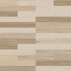 Wood plank pattern and texture for background. Vector.