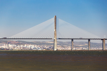 Vasco da gama bridge in Lisbon