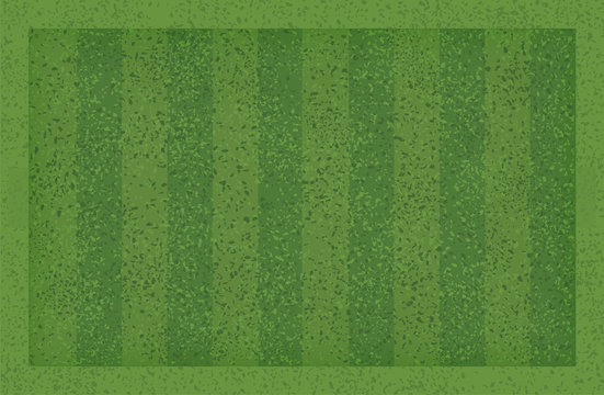 Green grass pattern and texture for sport and recreation background. Grass court background for soccer football. Vector.