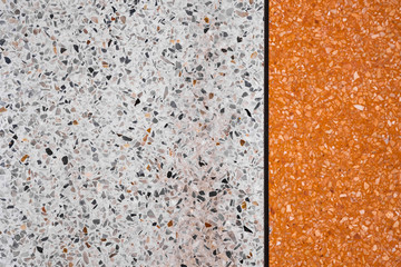 Terrazzo polished stone floor and wall pattern and color surface marble and granite stone, material for decoration background texture.