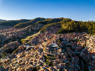 Obraz premium Vue aérienne de La Paz 4