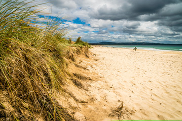 Pambula beach in New South Wales, Australia, in the summer
