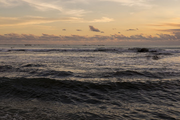 バリ島　クタビーチ　夕日