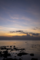 バリ島　クタビーチ　夕方
