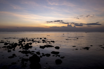 バリ島　クタビーチ　夕方