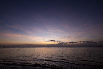 バリ島　クタビーチ　夕方