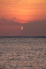 バリ島　クタビーチ　夕日