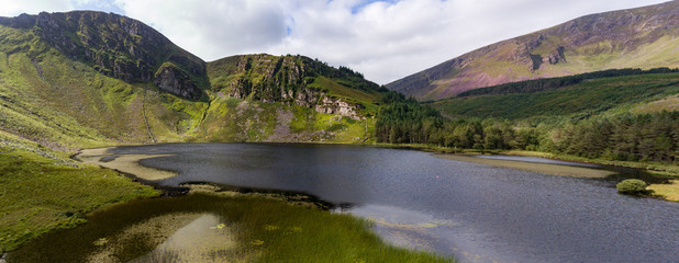 Scenic mountain landscape of the Dingle peninsula in the Republic of Ireland