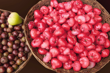 Love apple, Local fruit in Margao market