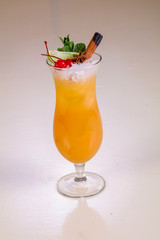 Tequila sunrise cocktail