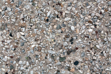 Pile of small gravel stones.