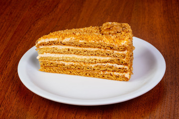 Sweet honey cake