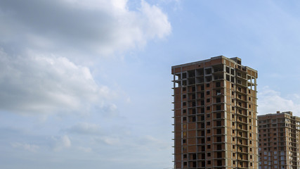 Unfinished multi-storey building