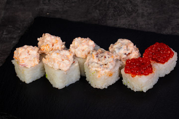 Japanese spicy sushi