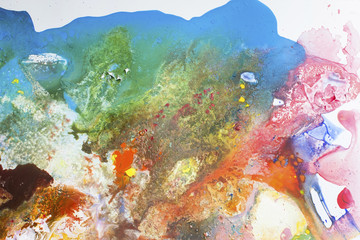Detail of the Painting as a Background