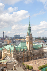 Hamburg city hall, Germany	
