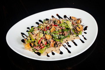 Salad with chicken
