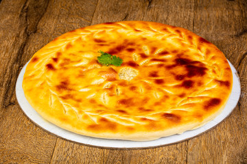 Traditional Ossetian pie
