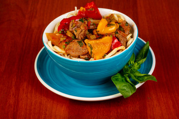 Usbek cuisine - lagman