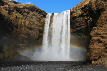 Skogafoss in Spring