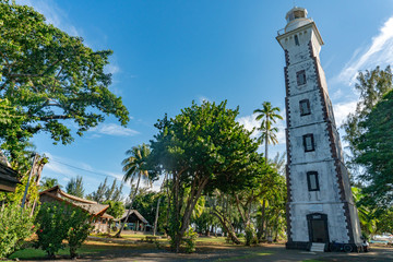 Tahiti venus point lighthouse of robert louis stevenson © Andrea Izzotti