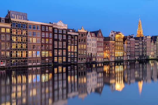 Amsterdam &agrave; l'heure bleue