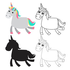 worksheet vector design for kid