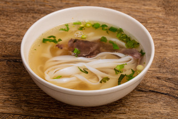 Vietnamese Pho Bo soup
