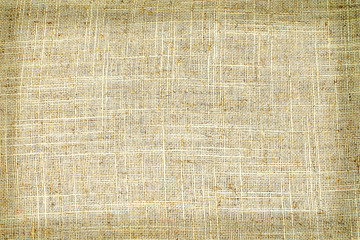 Natural linen material textile canvas texture background