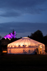 Nice night for yurts