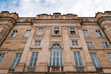 Fototapeta premium Facade of the Guarene's Castle