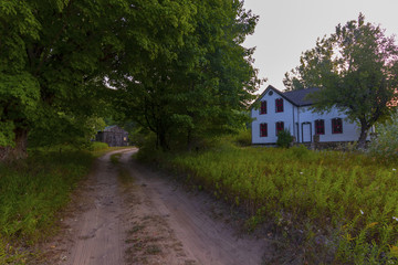 Martin Basch Homestead Driveway 