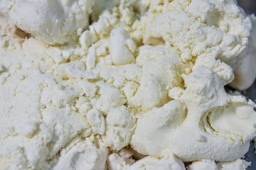 Close Up Soybean Meal background.