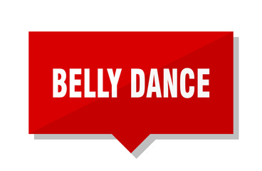 belly dance red tag