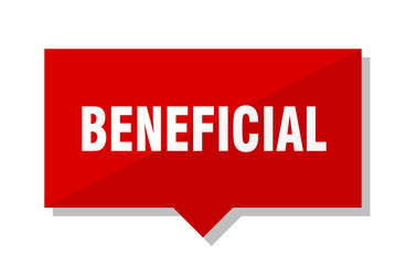 beneficial red tag