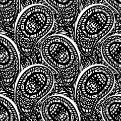 Seamless abstract, ethnic pattern. Vector illustration.