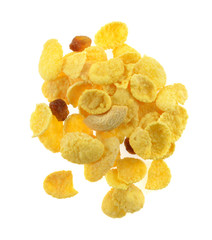 snack on white background
