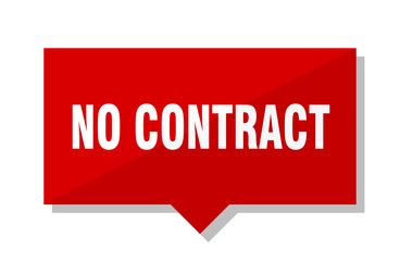 no contract red tag