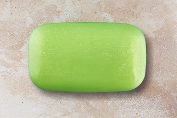 Green Soap on desk
