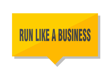 run like a business price tag