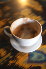 Empty Cup of Delicious Coffee