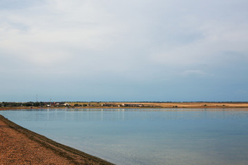 landscape of the lake