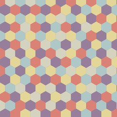 Fototapeta na wymiar Flat geometric pattern texture. Multicolor abstract background for print and textile