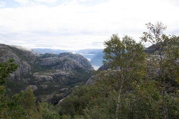 Aufstieg zum Preikestolen