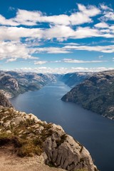 Ausblick vom Preikestolen