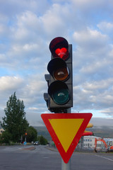 feu rouge coeur