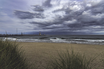 Lake Michigan Lighthouse 