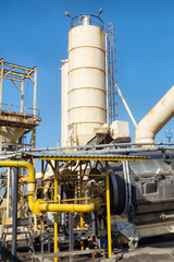 Asphalt factory plant