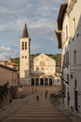Fototapeta na wymiar The Cathedral of Spoleto