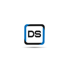 Initial Letter DS Logo Template Design